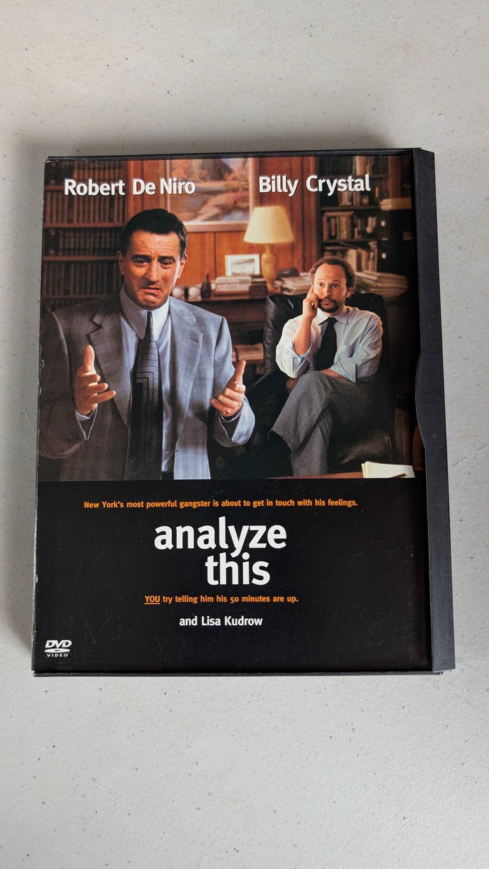 Analyze This (DVD, 1999, R) Robert De Niro, Billy Crystal, Lisa Kudrow