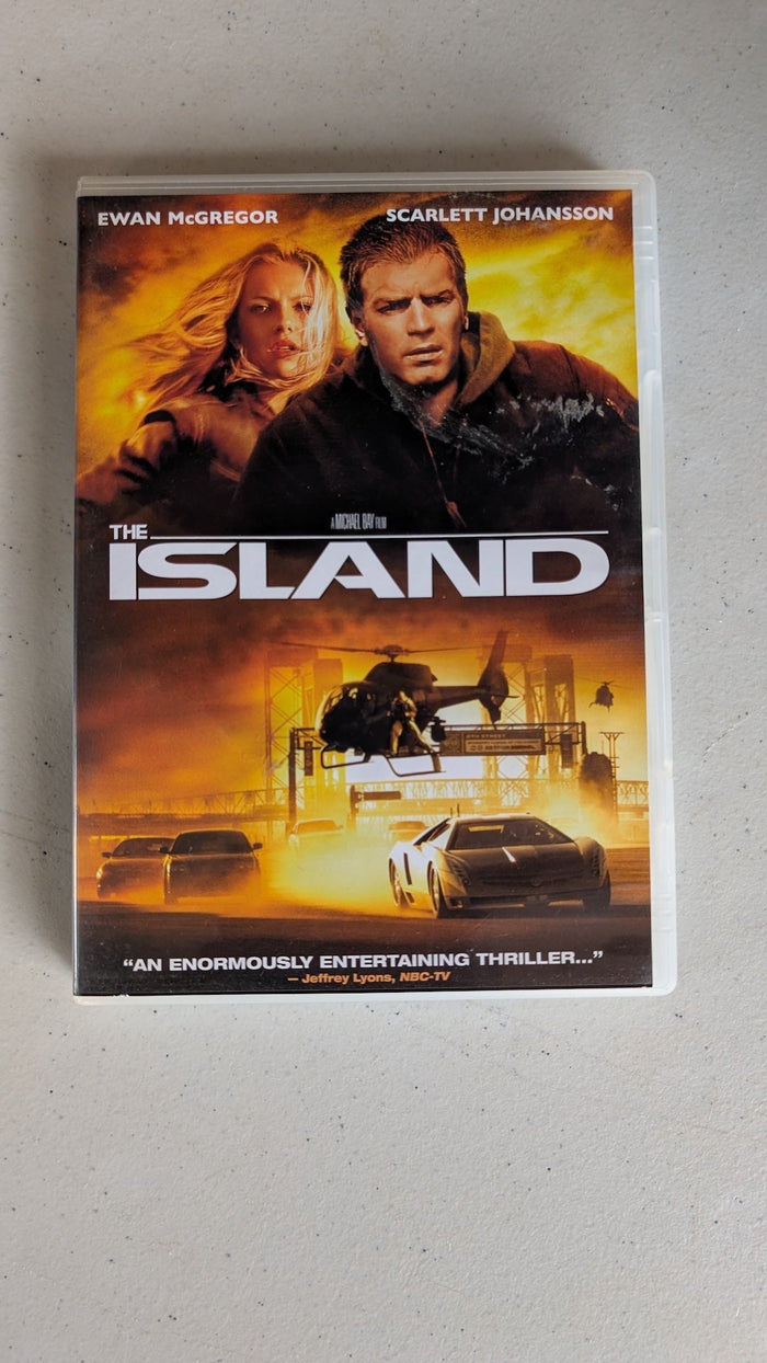 The Island (DVD, 2005, PG-13) Ewan McGregor, Scarlett Johansson