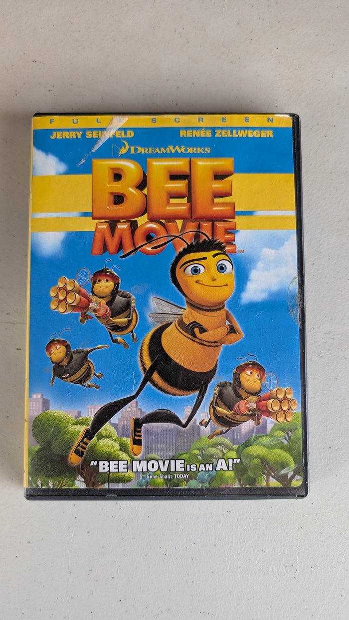 Bee Movie (DVD, 2007, PG) Jerry Seinfeld, RenÃ©e Zellweger, Matthew Broderick