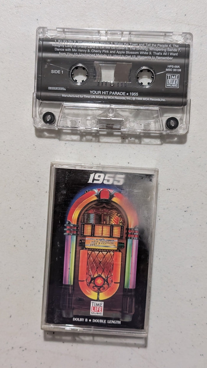 Various Artists - Your Hit Parade 1955 (Pop, Rock & Roll, Cassette Tape, 1989)