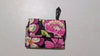 Disney Trifold Wallet Wallet from Vera Bradley - 2015 Accessory (Quilted Cotton Wallet, Floral, Black, Pink, Multi-color)