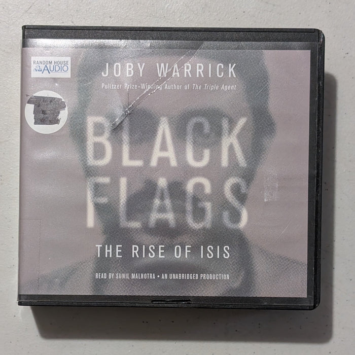 Black Flags: The Rise of ISIS by Joby Warrick (Non-fiction, History, Audiobook on CD, 2015, Former Library Book)