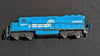 Conrail GP-Series Diesel Locomotive likely from Athearn - 1980s HO Scale Model Train (Plastic, Metal Diesel Locomotive, Not Applicable, Blue, White)