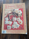 Leisure Arts: The Magazine by Leisure Arts (Crafts, Magazine, 1989, Leisure Arts, 80s crafts, monthly sampler, vintage magazine, seasonal crafts)