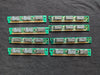 Lot of 8 Vintage 30-Pin SIMM RAM Sticks for Retro PC (MM514400-07)