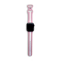 Silicone Strap Pink White 38 40 41 42MM (Small Watch)