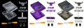 Replacement Housing Shell Super Famicon Case Super NES SFC Console