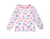 Max and Olivia Girls Star-Print Pajama Top, Size 3T
