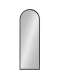 Kate and Laurel Valenti Framed Arch Mirror - 16x48 - Black