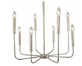 LNC 8-Light Chandelier Lighting Champagne Pendant Lights Chandeliers