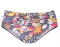 Lascana Womens High Waist Floral Bikini Swimsuit Bottom - Grey Printed, 10