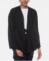 Inc International Concepts Sherpa Faux Fur Belted Kimono, One Size