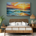 Canvas Print: "Sunset Surge"