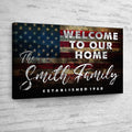 Welcome To Our Home Sign III
