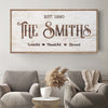 Thanksgiving Family Sign