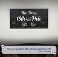 19th Hole Golf Personalized Sign II