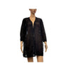 Alfani cardigan Black Open Front, Size Large