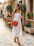 INC International Concepts Straw Circle Crossbody