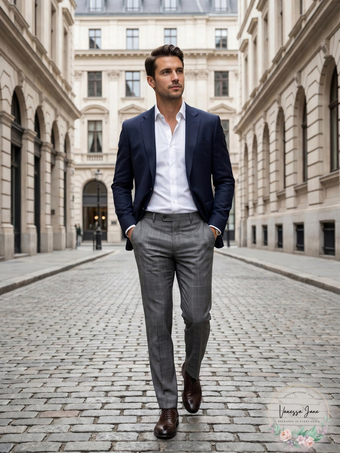 Lauren Ralph Lauren Mens UltraFlex Classic-Fit Wool Suit Pants, Size 42X32