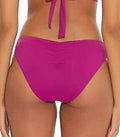 Becca Color Code Hipster Bikini Bottoms - Berry, Size Large