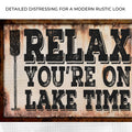 Lake Time Sign II