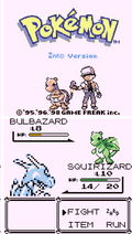Pokemon Zard Version GBC Video Game Gameboy Color ROM Hack