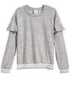 Belle Du Jour Big Girls Sweatshirt, Size Large