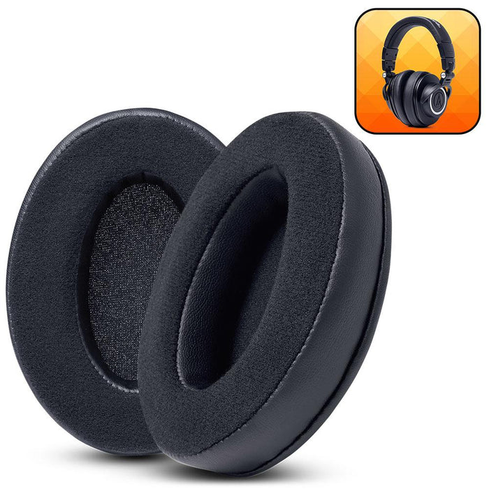 ATH M50X Earpads - Velour Hybrid Black