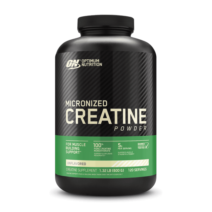 Optimum Nutrition Micronized Creatine Powder, 1.32 lb (600 g)
