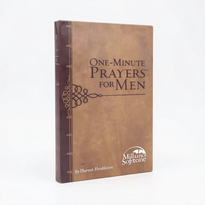 One-Minute Prayers for Men Milano Softone - by Harvest House