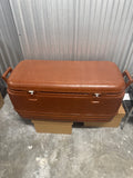Lappas Genuine Leather Igloo Cooler, Vintage (Broken Locks)