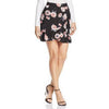 Cotton Candy La Floral Print Faux-Wrap Skirt, Size Small