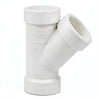 NIBCO 4 in. X 4 in. X 2 in. PVC DWV 45-Degree All Hub Wye