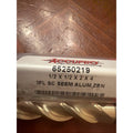 Accupro 65250219 1/2" Carbide End Mill 3 Flute ZrN Aluminum 4" OAL New