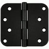 Deltana S44R5 4 X 4 Plain Bearing 5/8 Radius Corners Mortise Hinge
