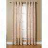 Miller Curtains Home Kailey Botanical Grommet Single Curtain Panel,95 Panel/Gold