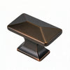 Hickory Hardware P2150-RB 1.25 In. Bungalow Refined Bronze Cabinet Knob