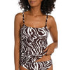 La Blanca Fierce Lines Lingerie Strap Tankini