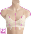 Hanes Womens Ultimate Comfy Support 2 Ply Wirefree Bra in Beige (HU11) | Size S