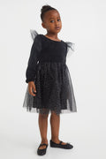 H&M Chenille and Tulle Dress, Size 7–8