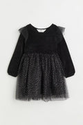H&M Chenille and Tulle Dress, Size 7–8