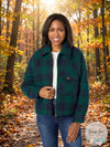 Lucky Brand Women’s Plaid Jacket, Size Medium