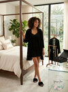 I.N.C. Burnout Velvet Wrap Robe