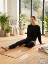 Aqua Twist Front Sweatshirt , Size Medium