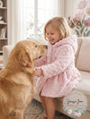 First Impressions Girls Hooded Faux-Fur Coat