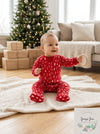 Family Pajamas Baby Matching Merry Trees Footed Pajama, 6–9 Months