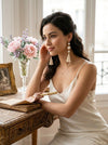 Thalia Sodi Gold-Tone Imitation Pearl and Tassel Drop Earrings