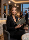 I.n.c. Carolyn Straw Clutch - Black