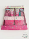 Follow the Rainbow Girls Slipper and Pedicure Set, Size 8+