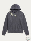ONeill Juniors Embroidered Fleece Hoodie, Size Large